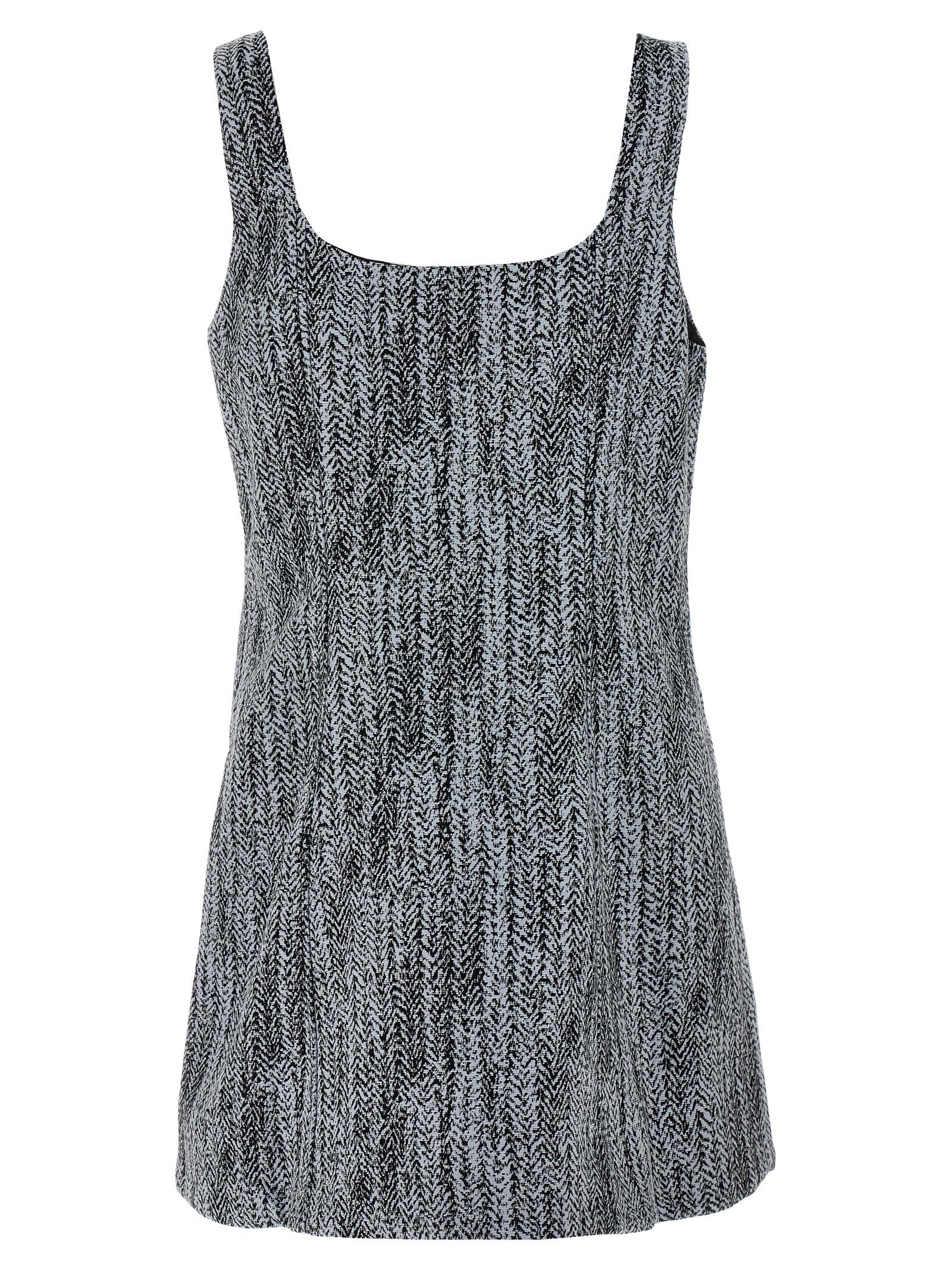 Ganni Multicolor Cotton Short Dress
