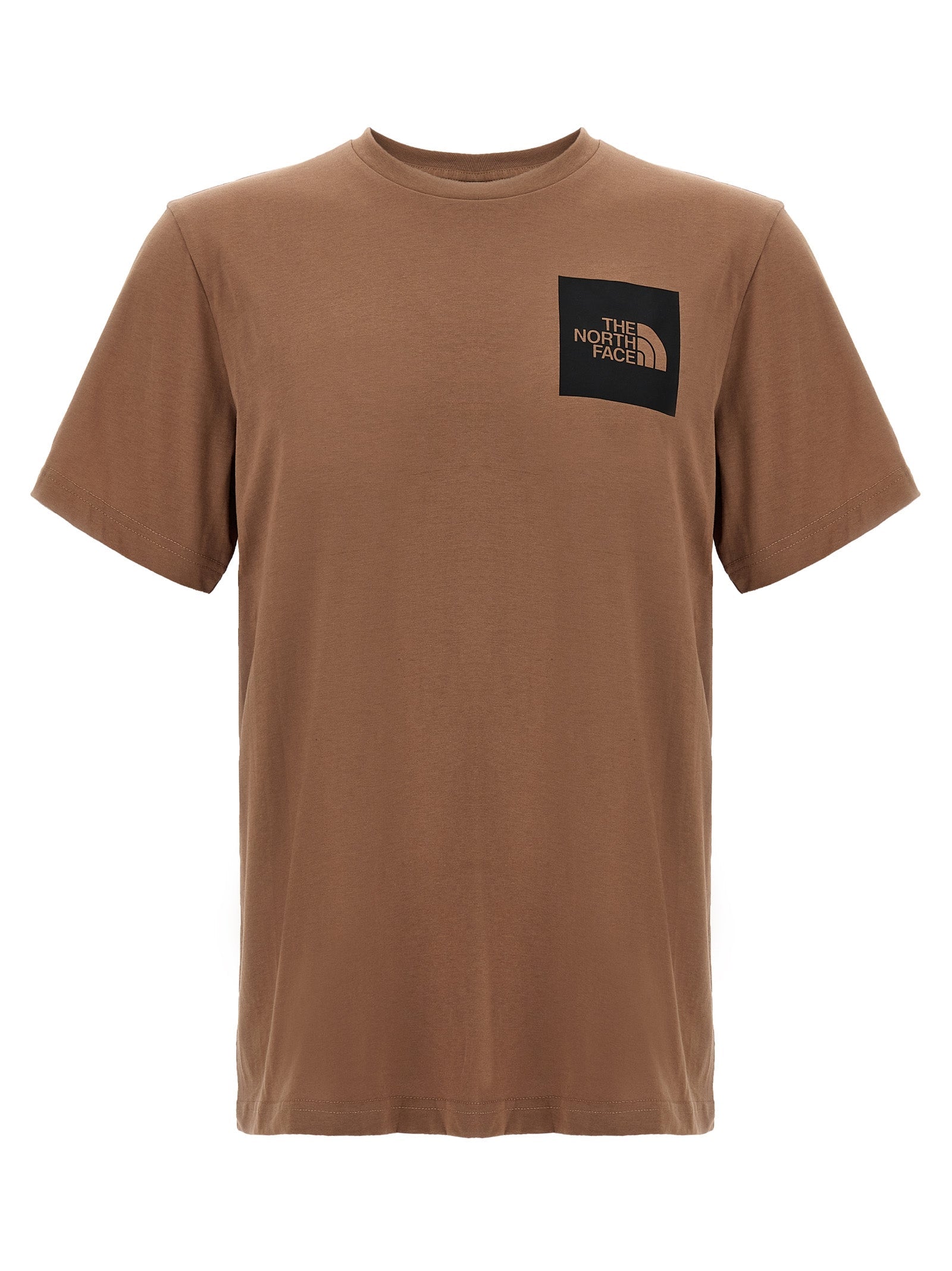 The North Face Brown Cotton T-Shirt