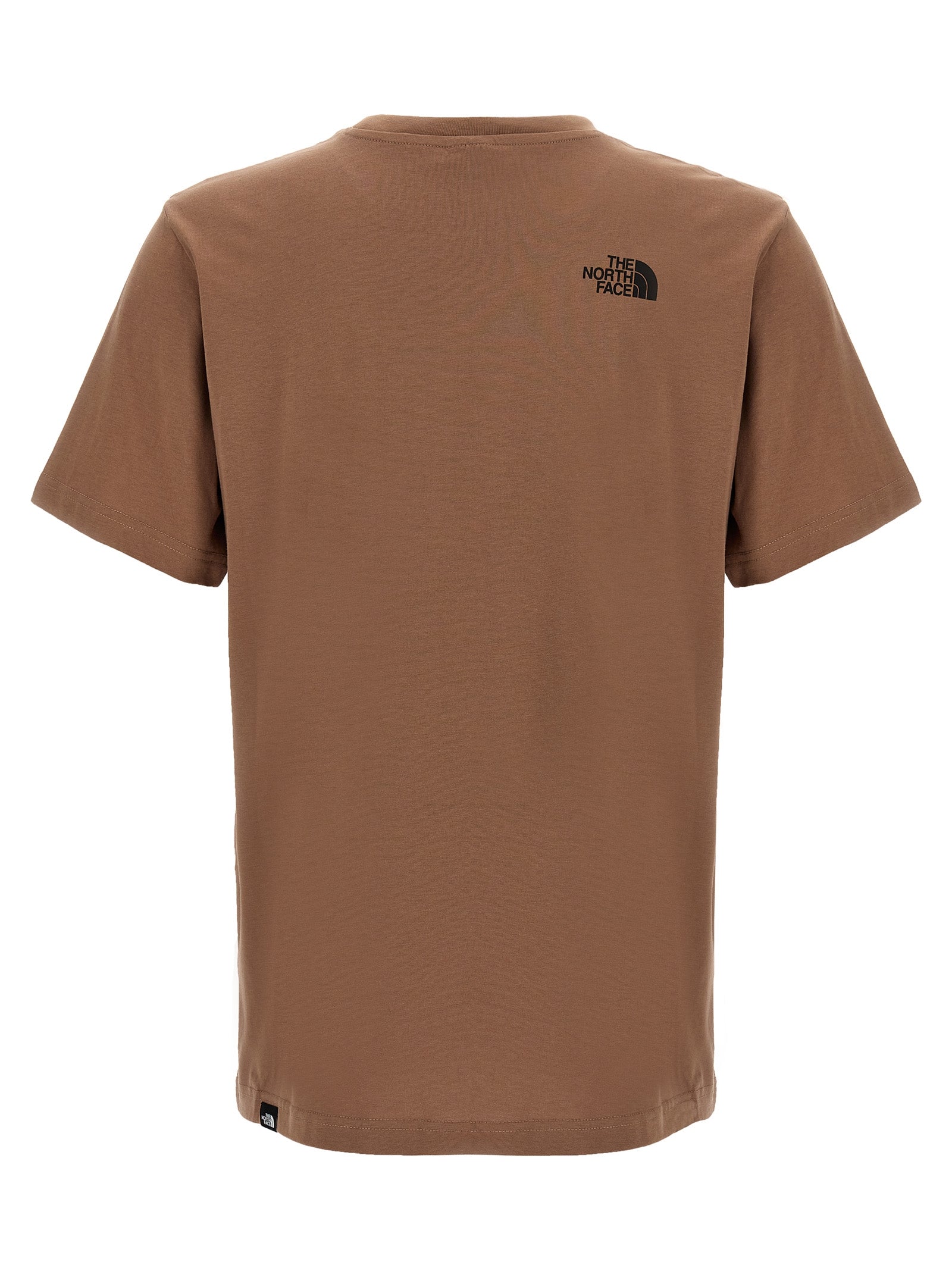 The North Face Brown Cotton T-Shirt