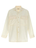 Jil Sander White Cotton Blouse