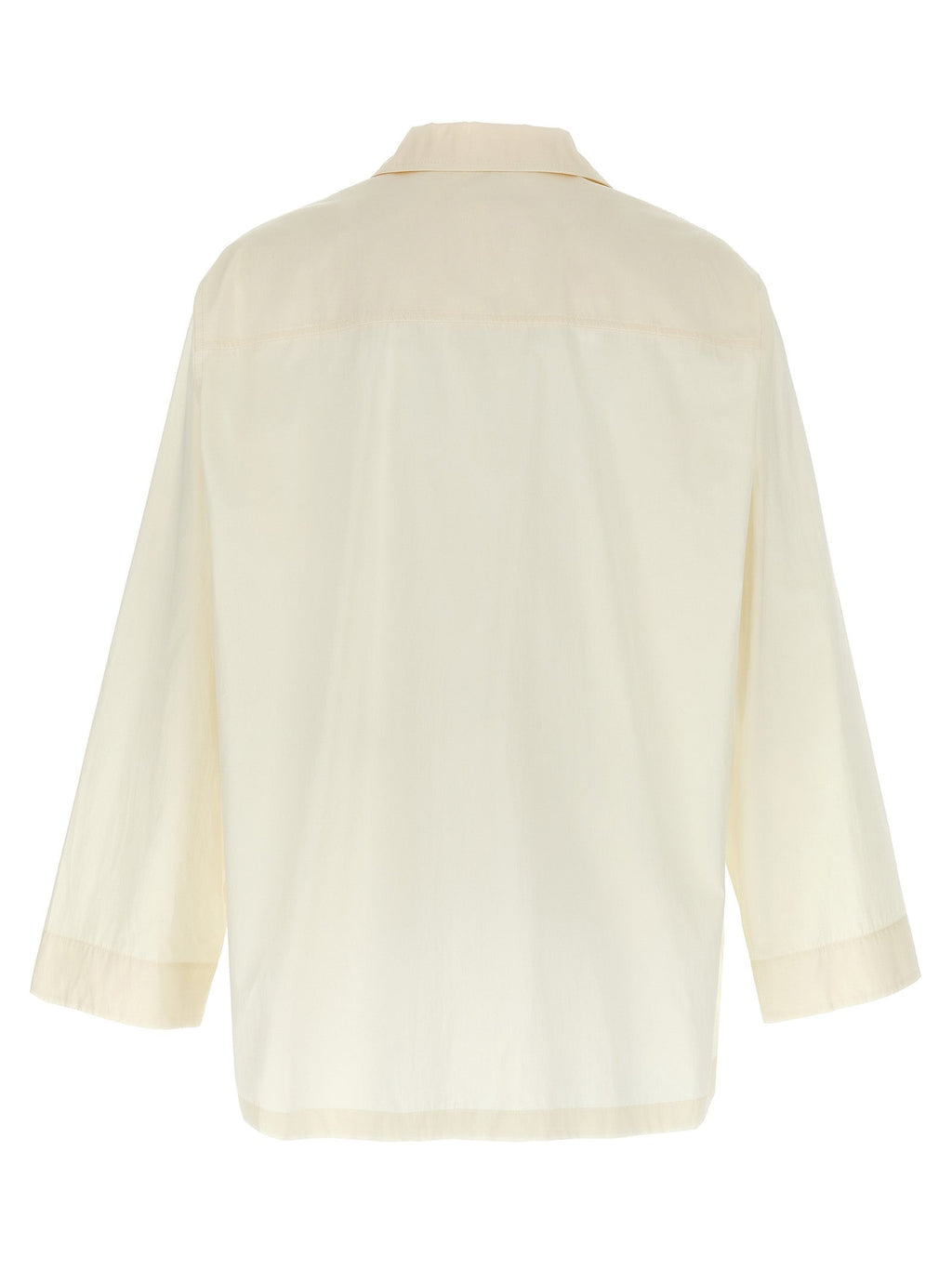 Jil Sander White Cotton Blouse