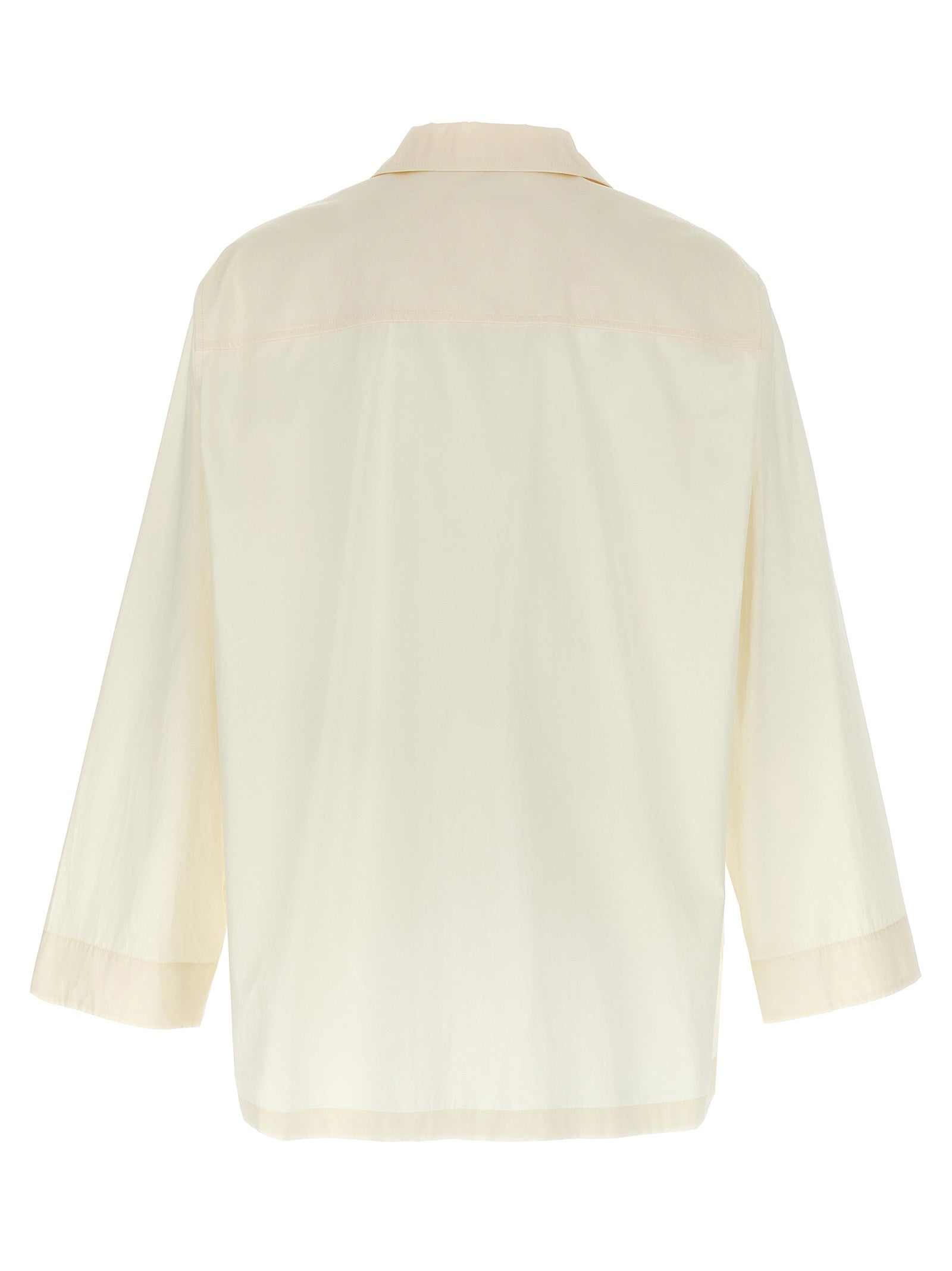 Jil Sander White Cotton Blouse