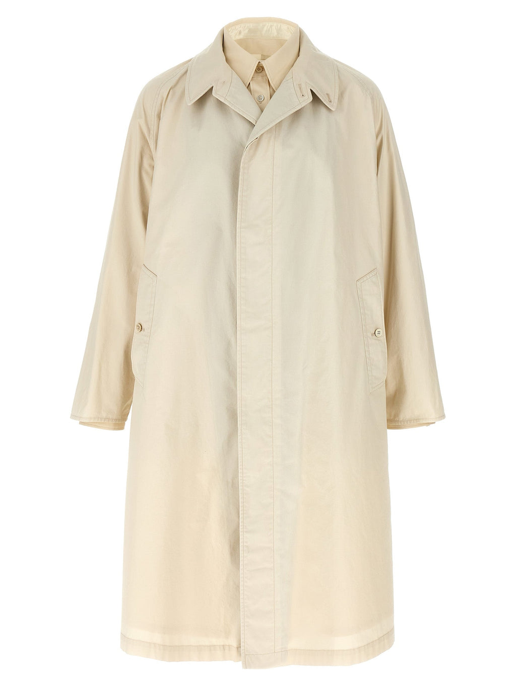 Maison Margiela Beige Cotton Coat