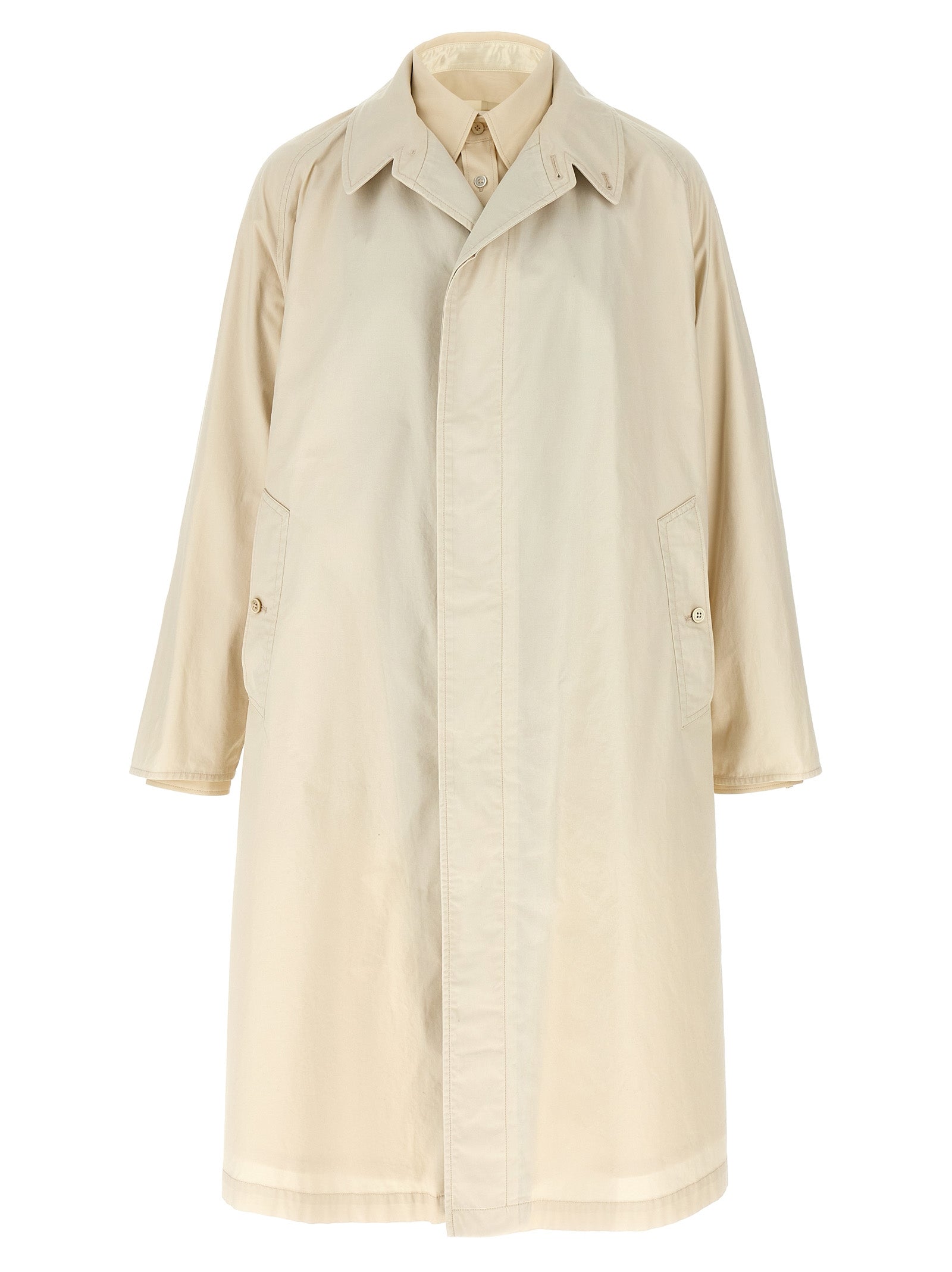 Maison Margiela Beige Cotton Coat