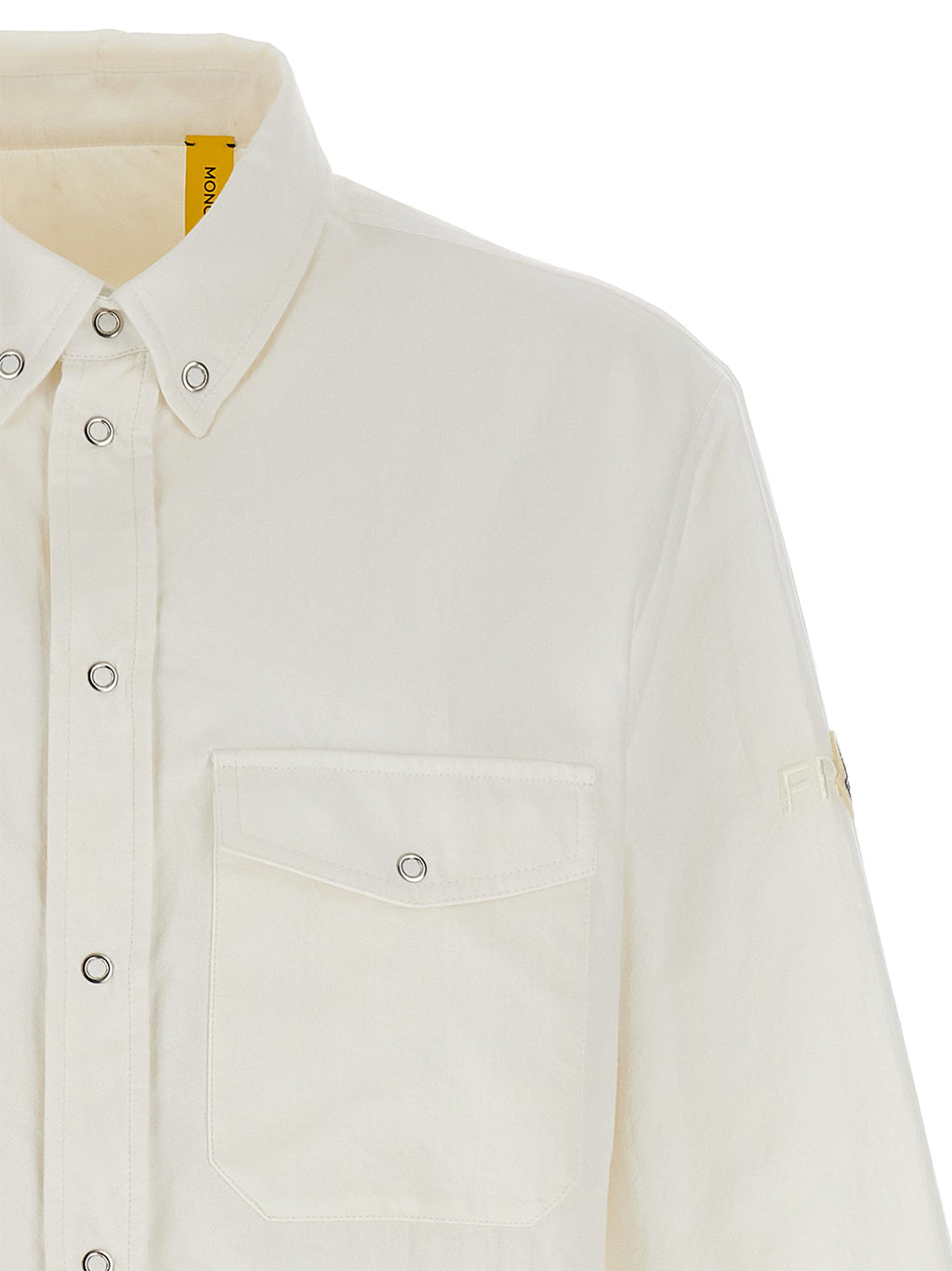MONCLER GENIUS White Polyamide Blouse