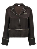 Off-White Black Acetate Blouse