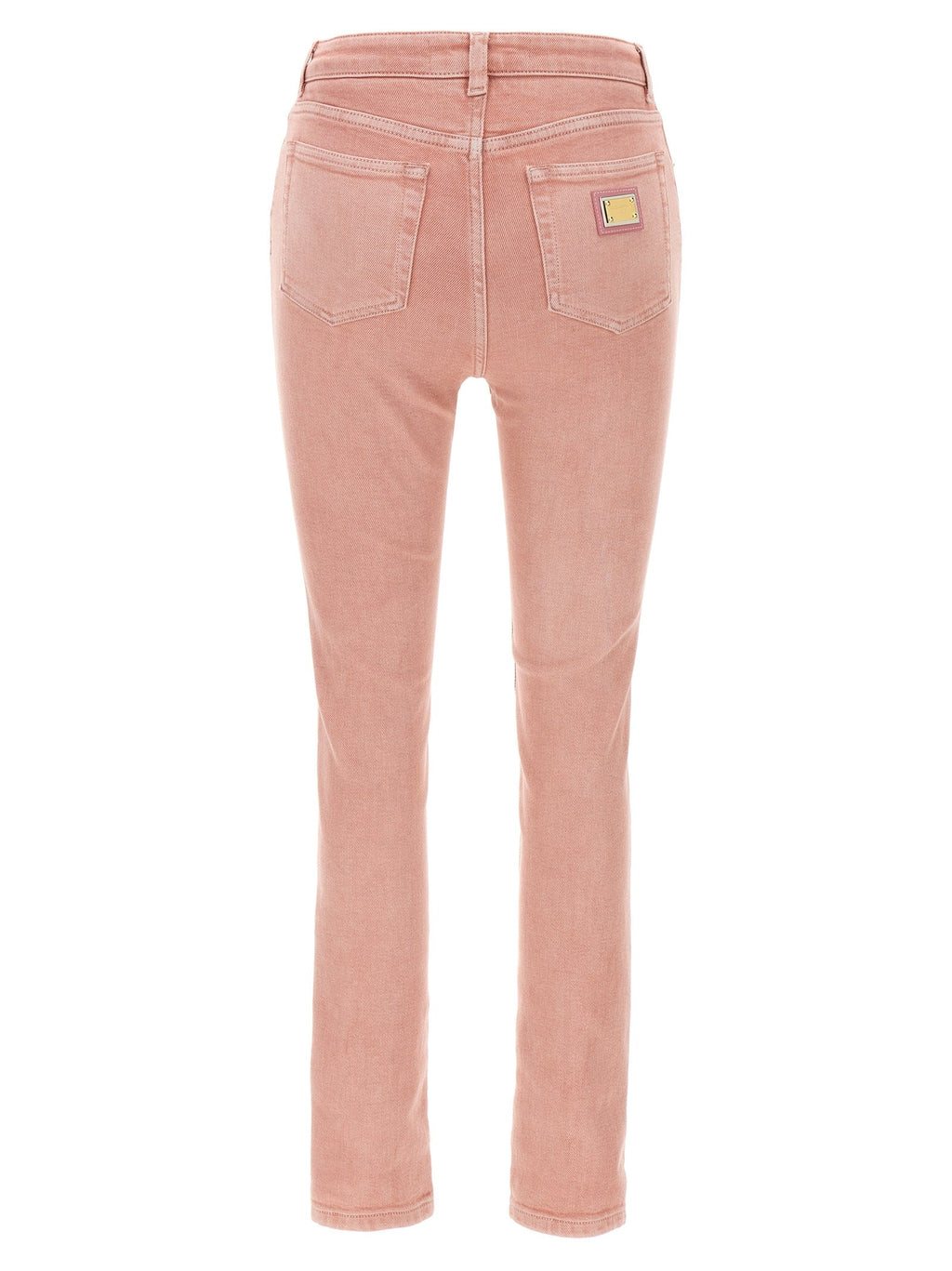 Dolce & Gabbana Multicolor Cotton High-Waisted Jean