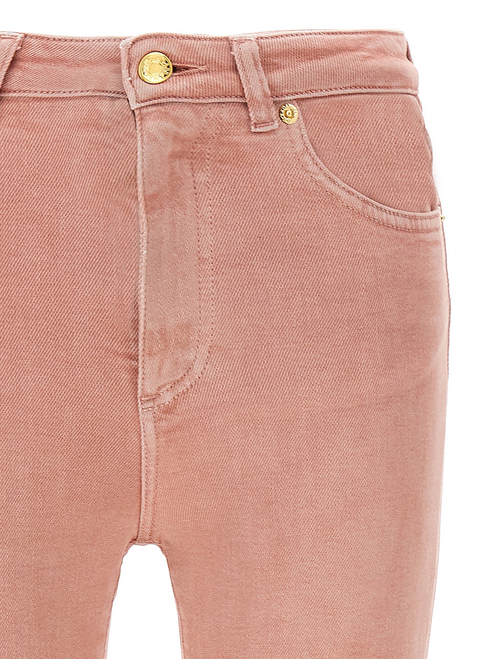 Dolce & Gabbana Multicolor Cotton High-Waisted Jean
