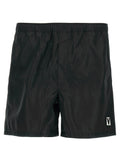Valentino Garavani Black Polyamide Swim Shorts