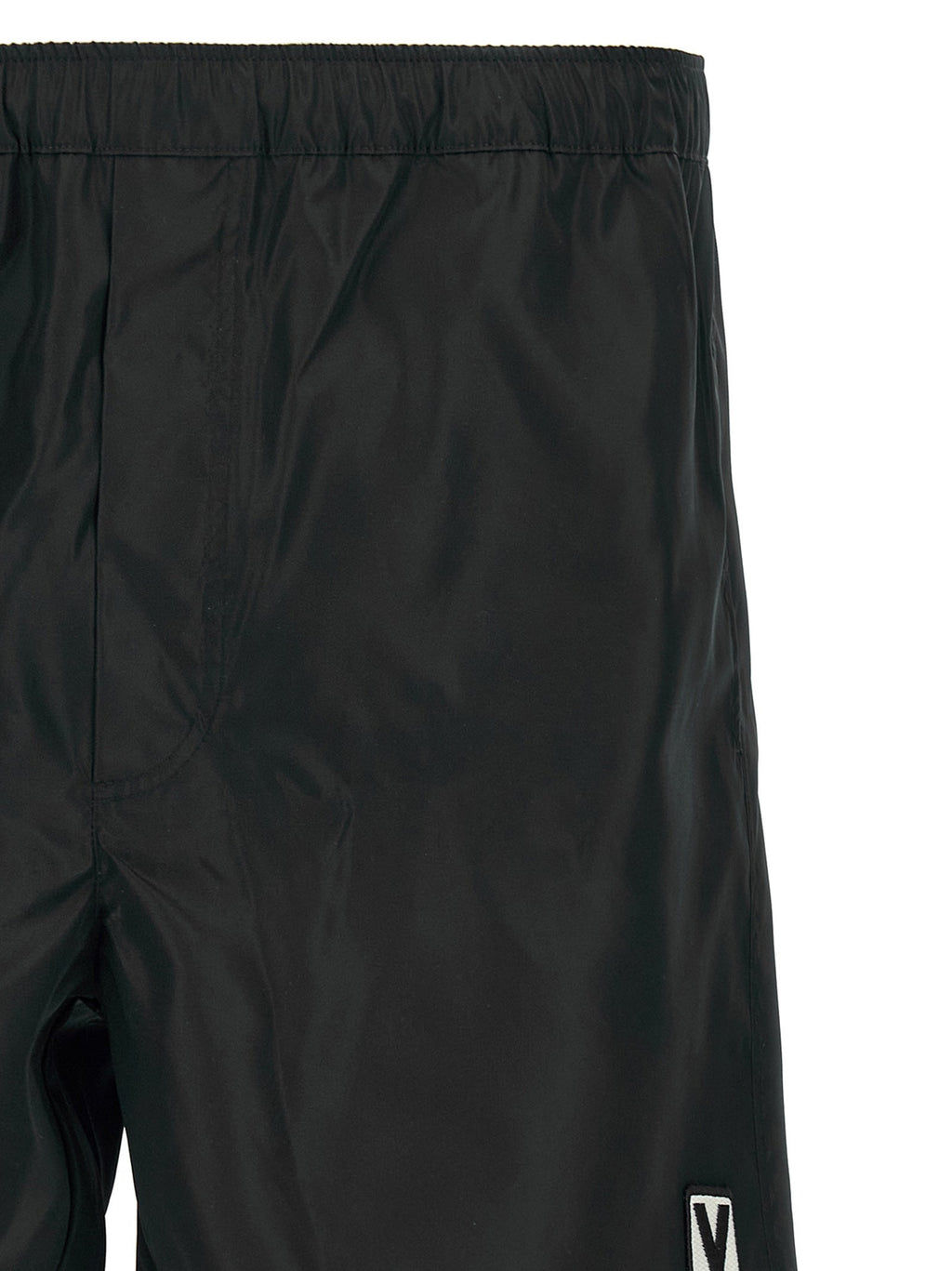 Valentino Garavani Black Polyamide Swim Shorts