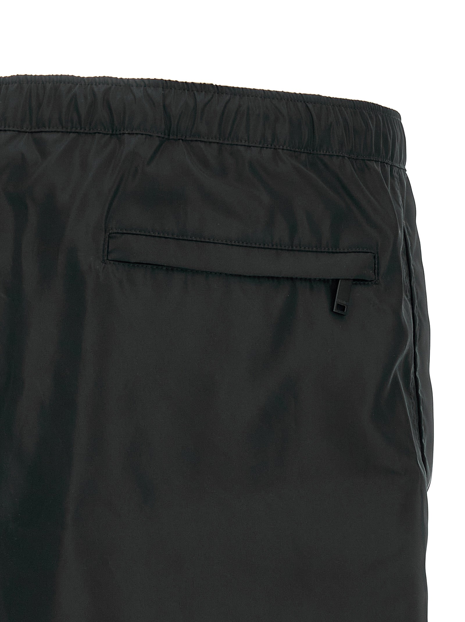 Valentino Garavani Black Polyamide Swim Shorts