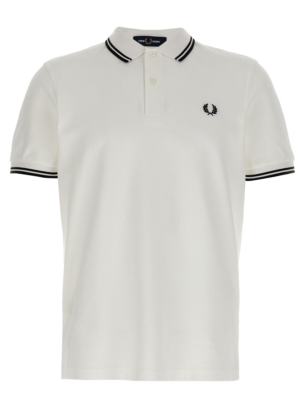 Comme Des Garçons White Cotton Polo Shirt