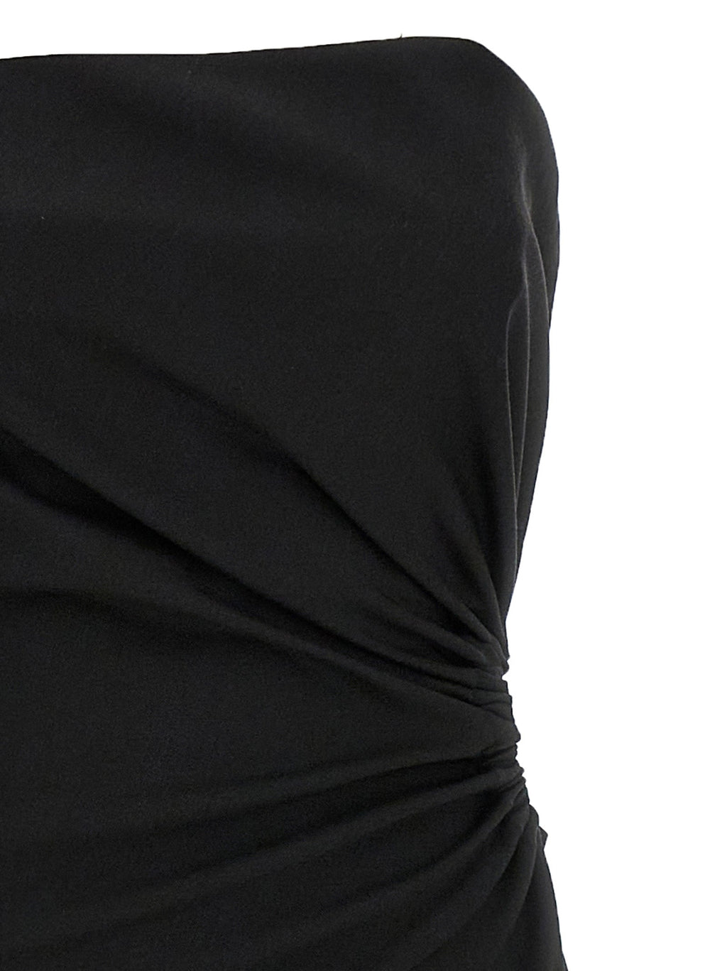 Max Mara Black Virgin Wool Long Dress