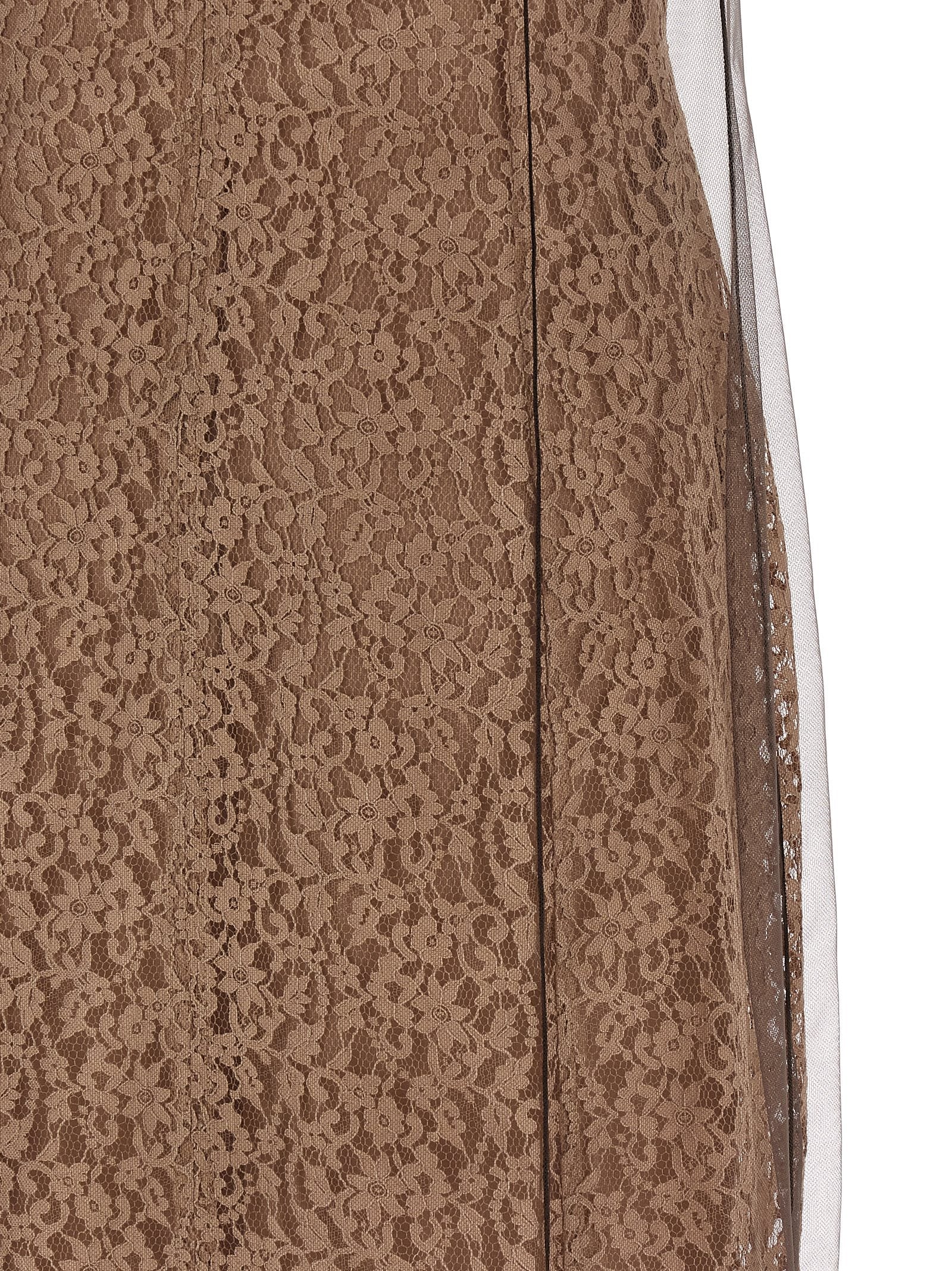 Fendi Beige Cotton Midi Dress