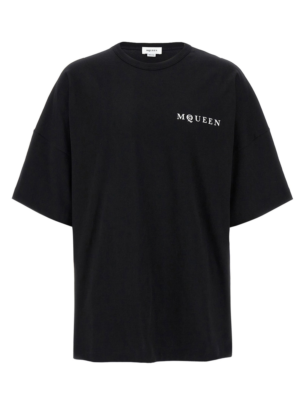 Alexander McQueen Bicolor Cotton T-Shirt