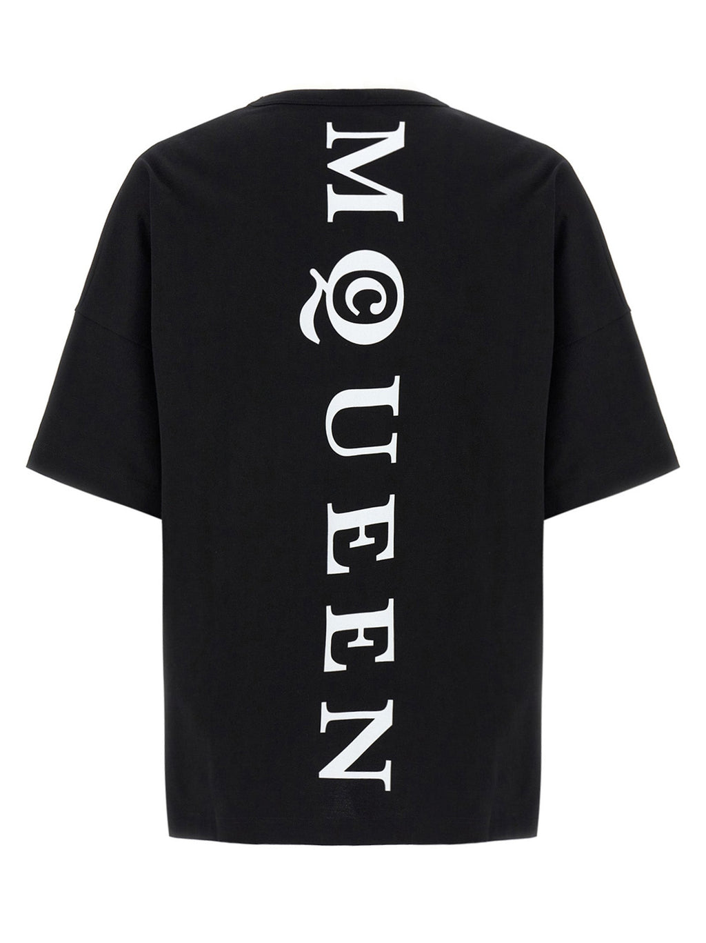 Alexander McQueen Bicolor Cotton T-Shirt