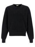 Saint Laurent Black Cotton Sweatshirt