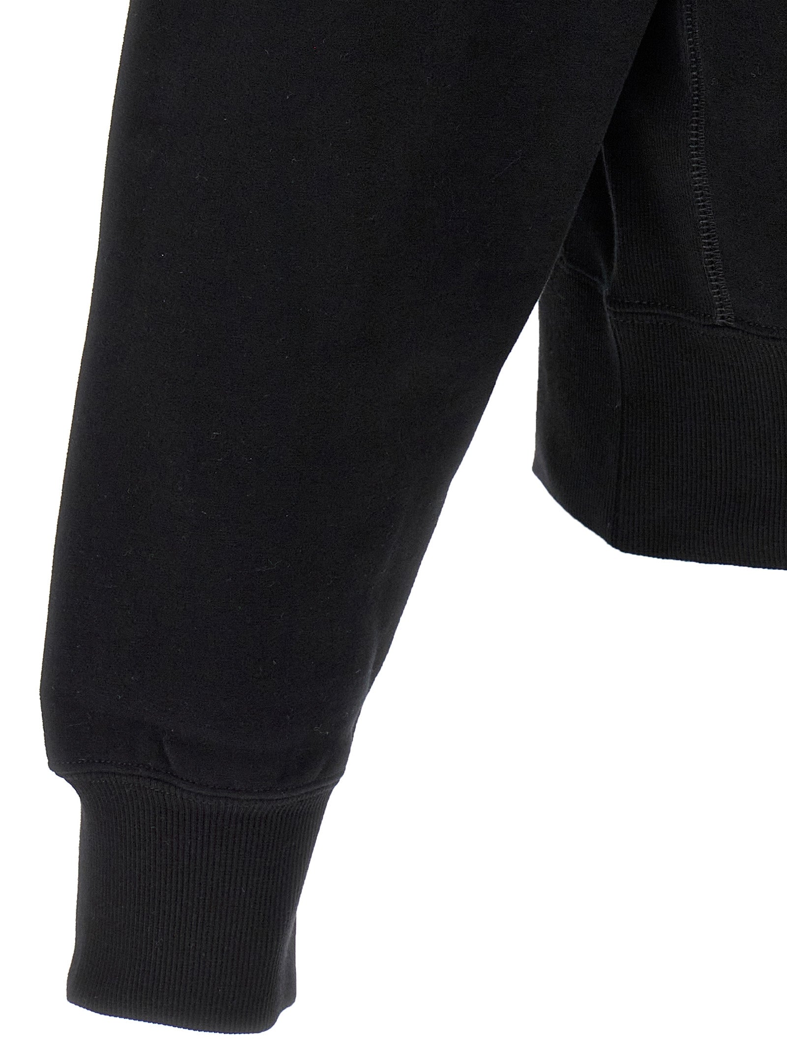 Saint Laurent Black Cotton Sweatshirt