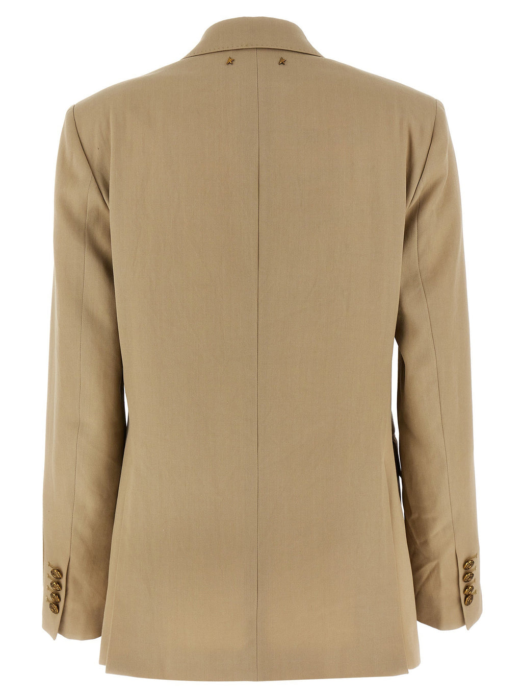 Golden Goose Beige Virgin Wool Blazer