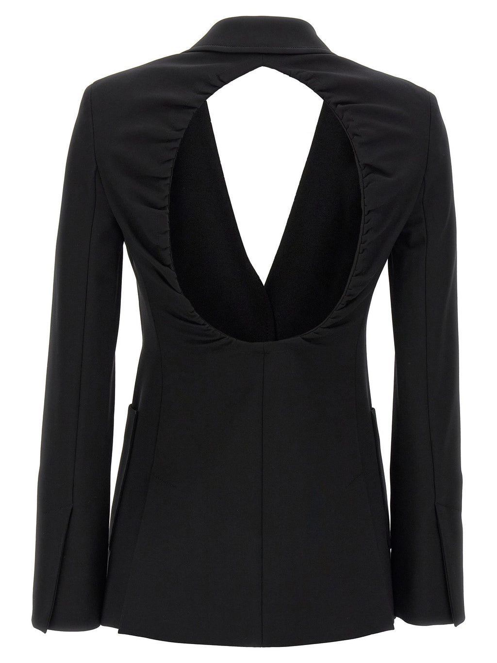 Max Mara Black Viscose Blazer