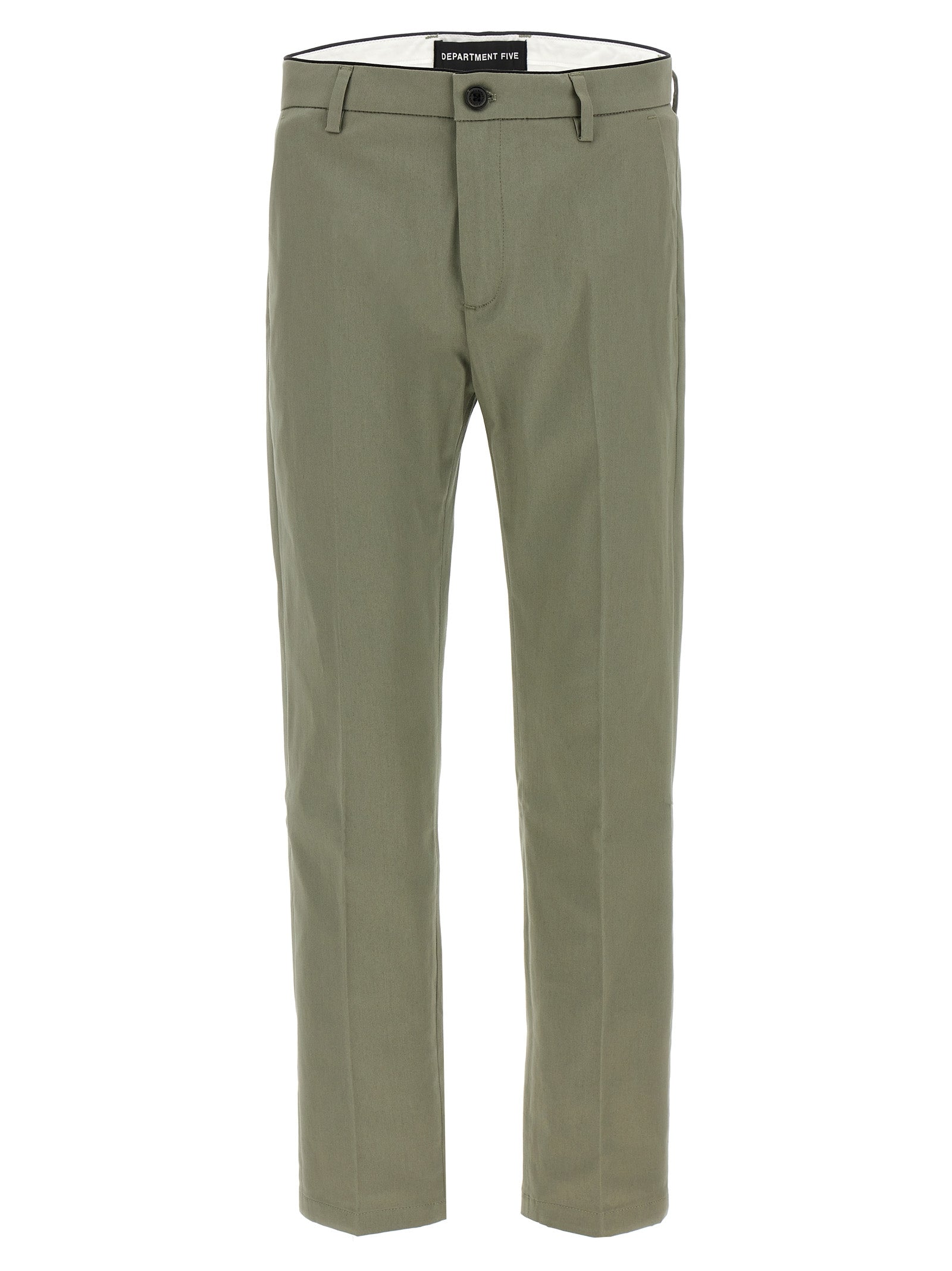 Department 5 Bicolor Cotton Cropped Pants