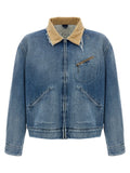 Maison Margiela Blue Cotton Denim Jacket