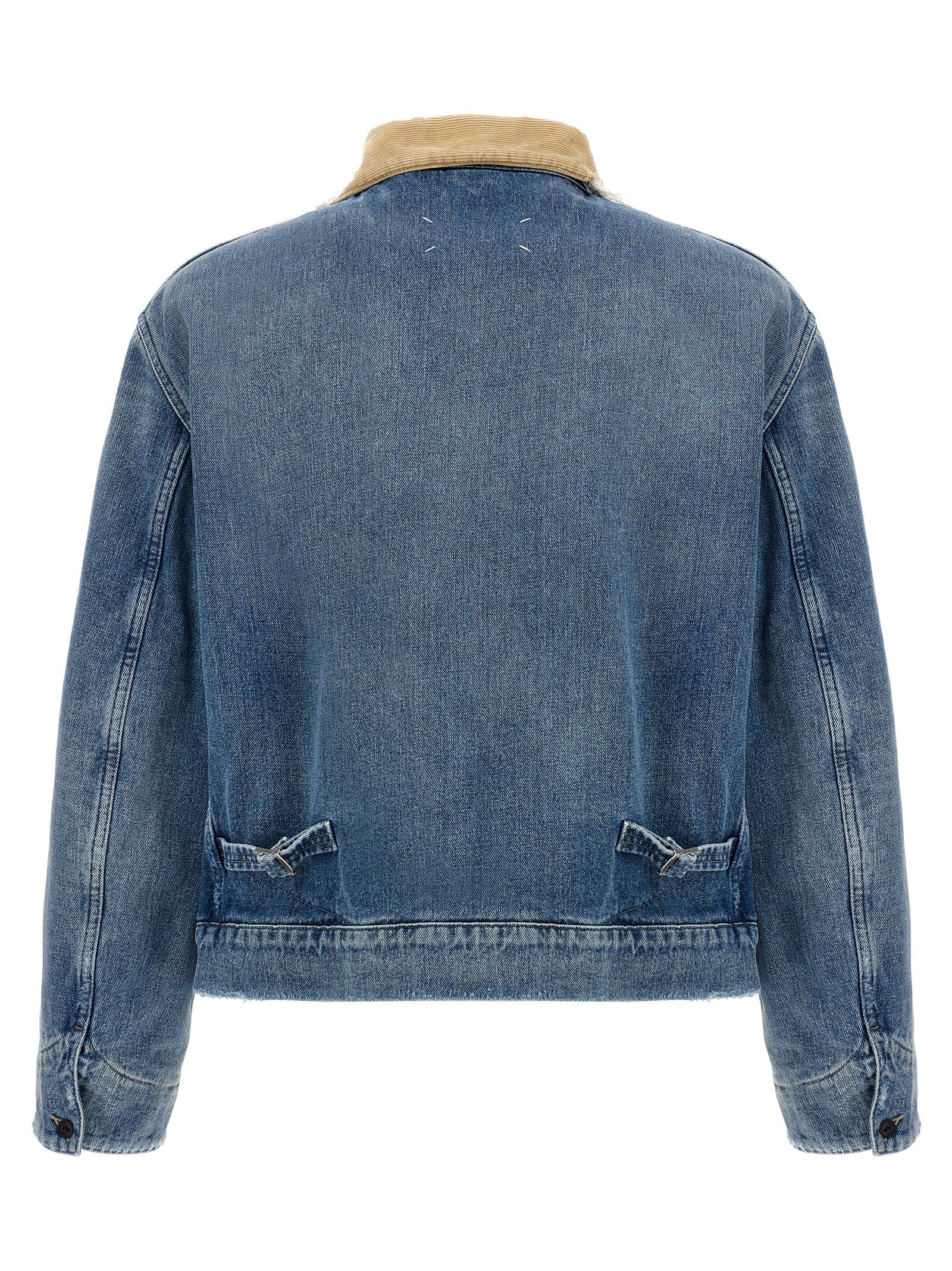 Maison Margiela Blue Cotton Denim Jacket