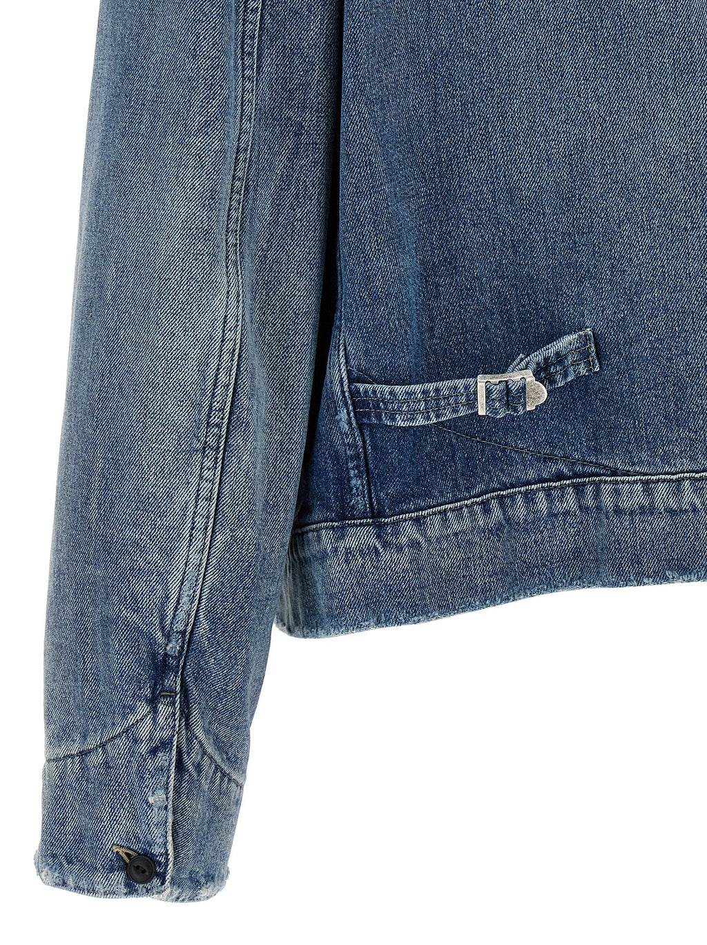 Maison Margiela Blue Cotton Denim Jacket