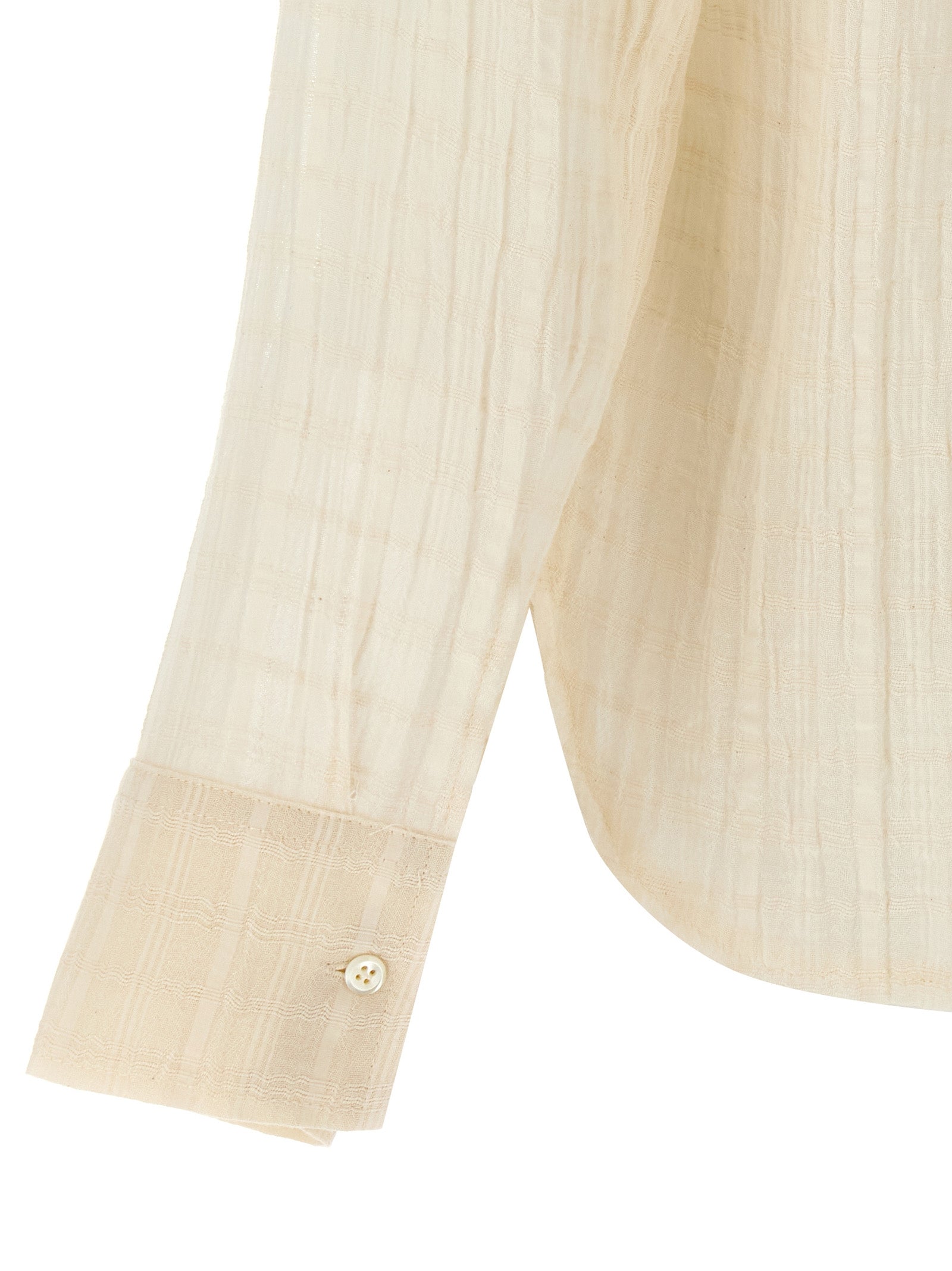 SÉFR Beige Cotton Blouse