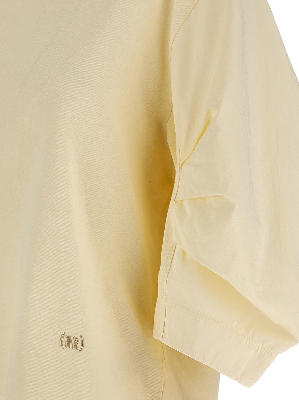 NUDE Beige Cotton T-Shirt
