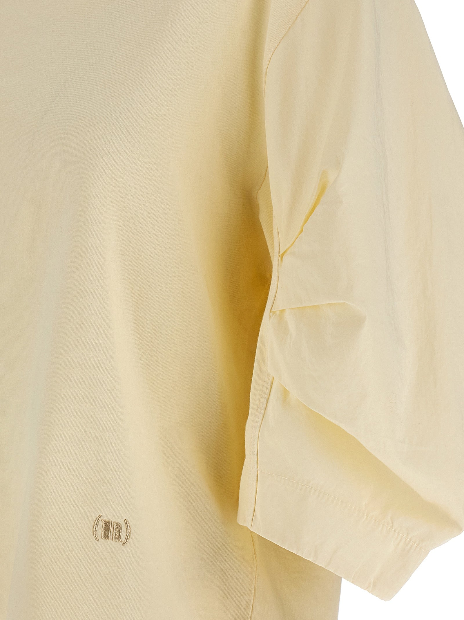 NUDE Beige Cotton T-Shirt