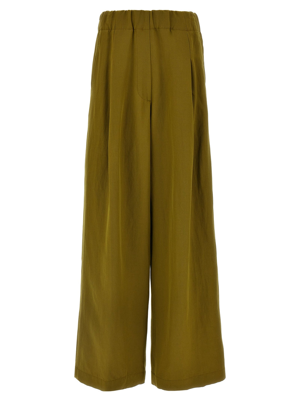 Dries Van Noten Bicolor Wool Casual Pants