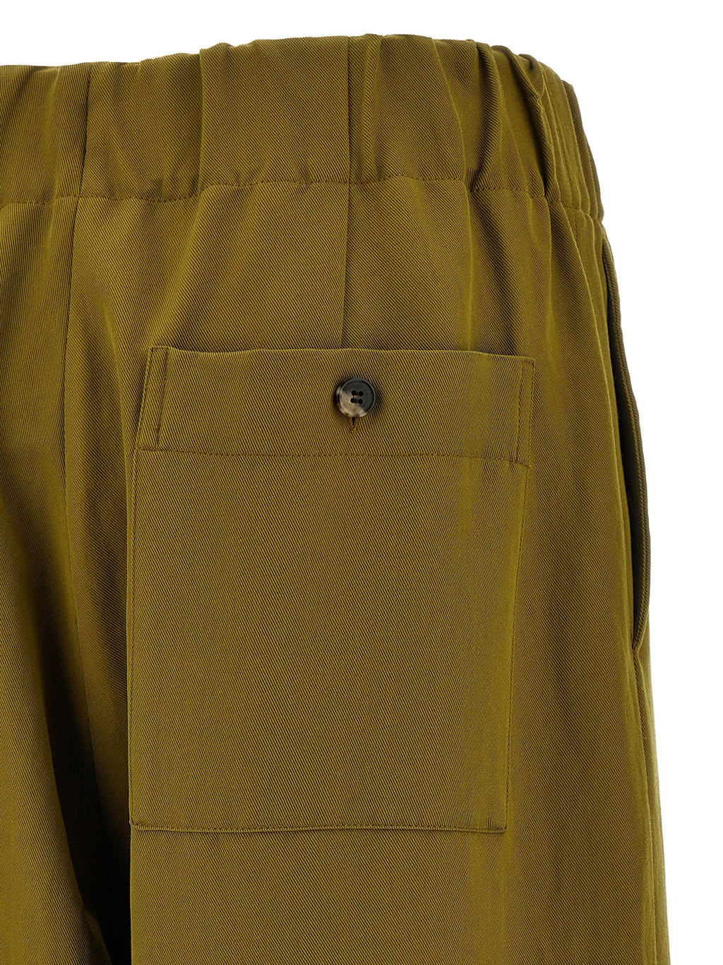 Dries Van Noten Bicolor Wool Casual Pants