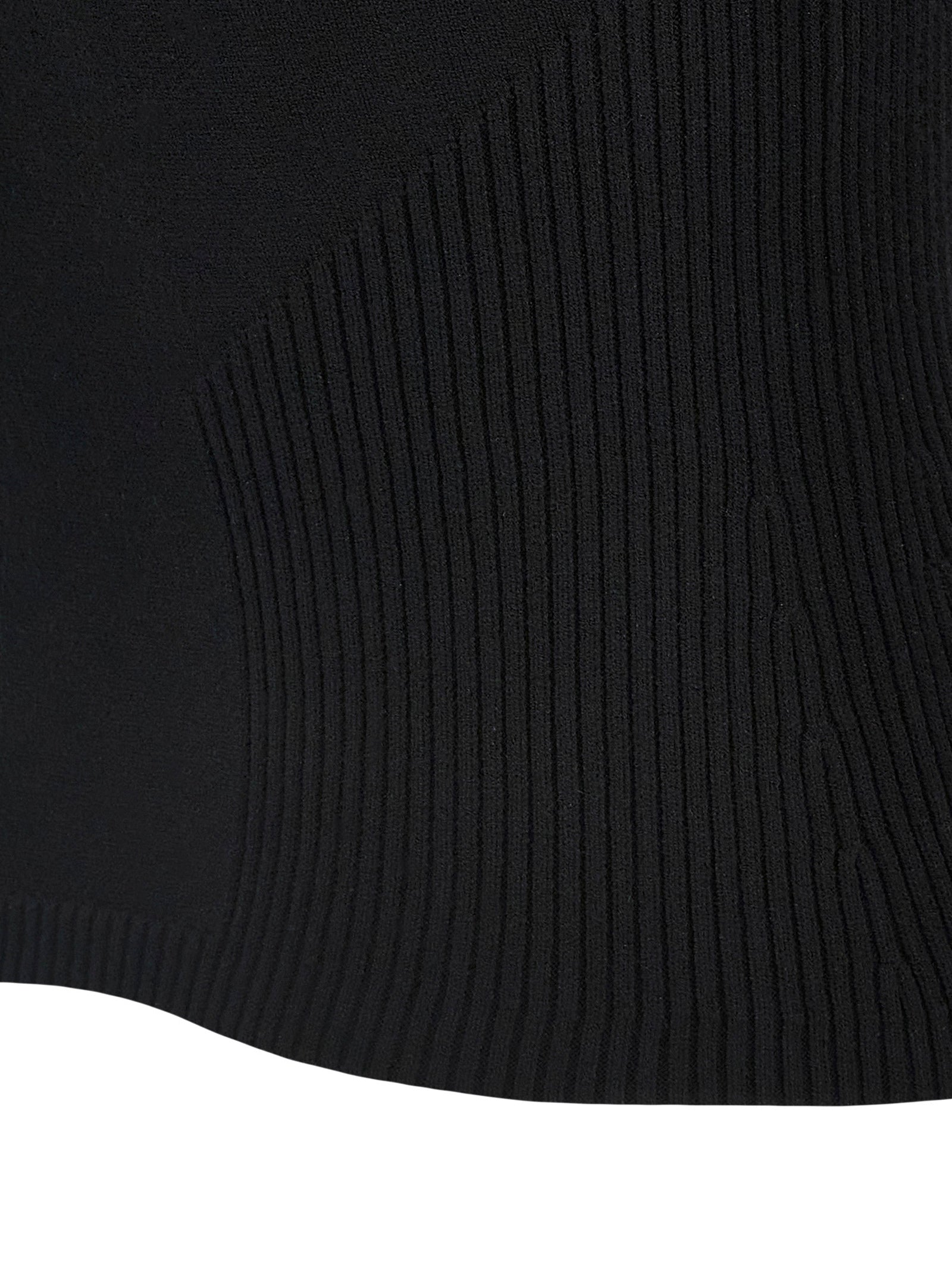 Marine Serre Black Viscose Tank Tops