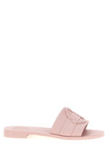 Moncler Multicolor Elastane Slides