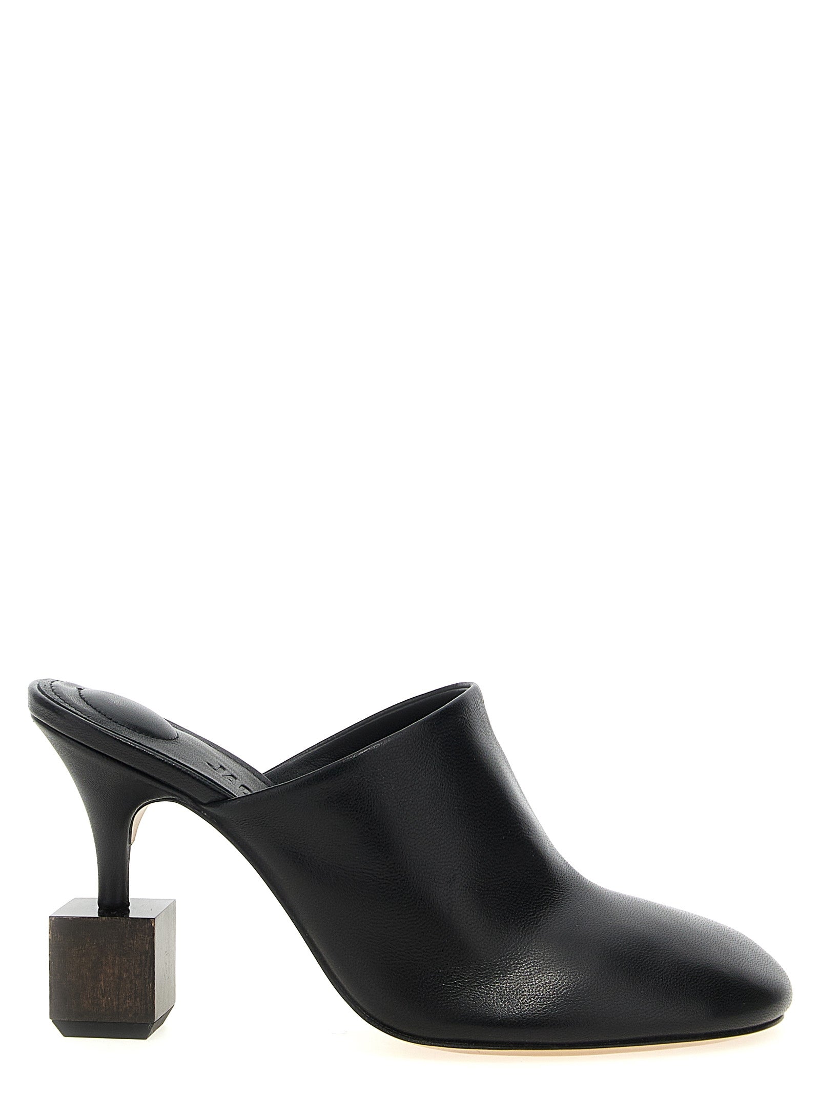 Jacquemus Black Lamb Leather High Heel Pumps