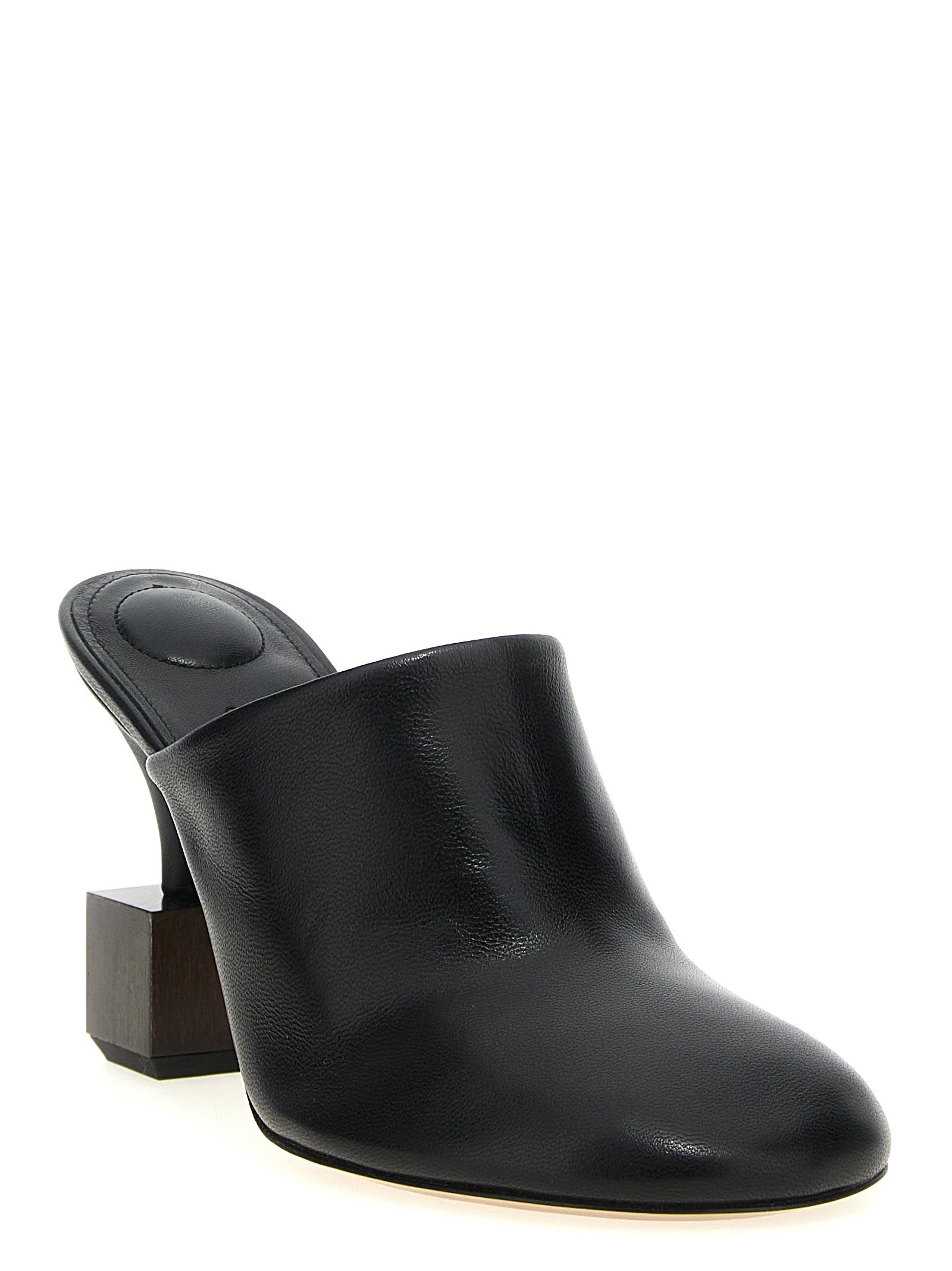 Jacquemus Black Lamb Leather High Heel Pumps