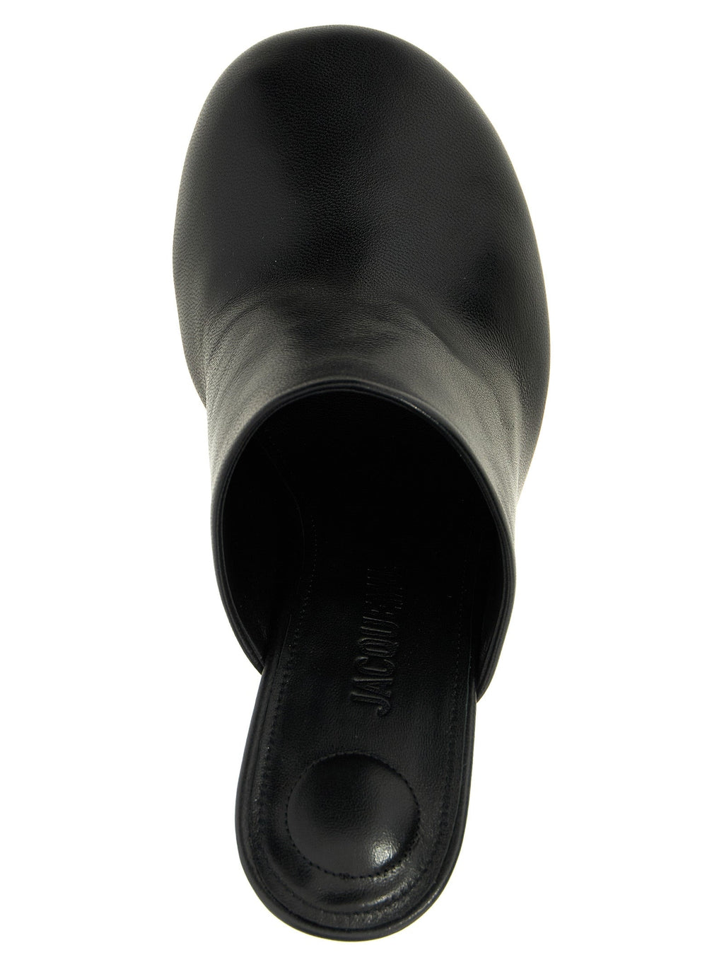 Jacquemus Black Lamb Leather High Heel Pumps