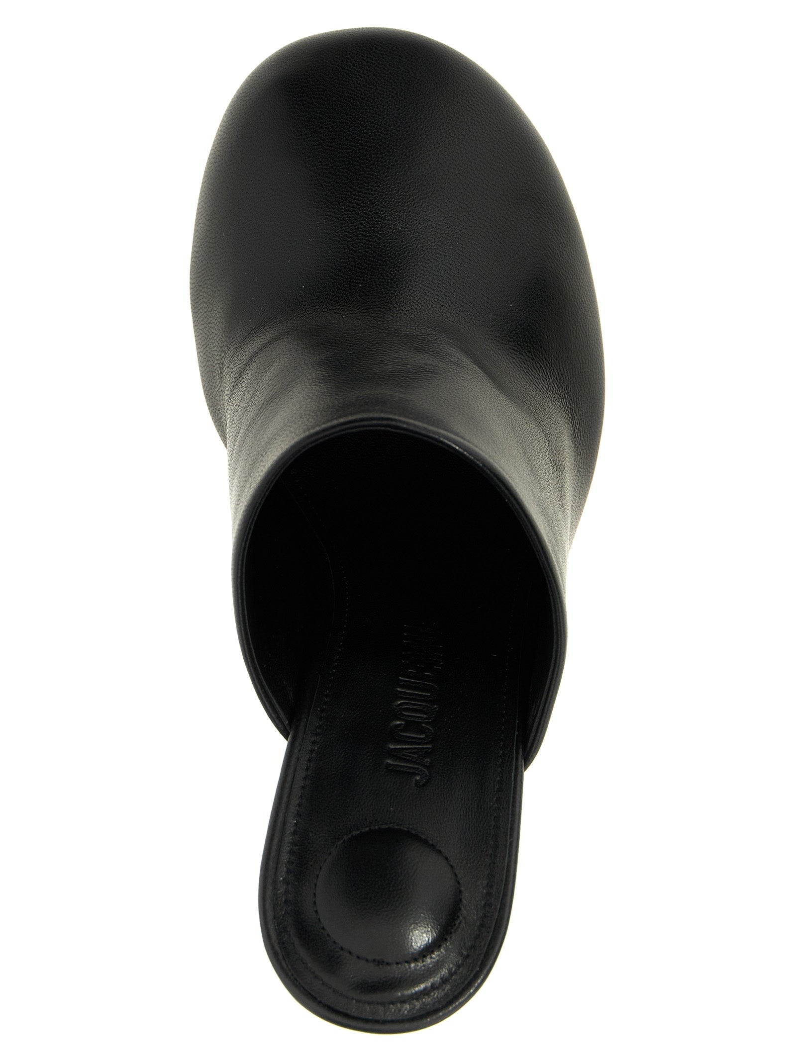 Jacquemus Black Lamb Leather High Heel Pumps