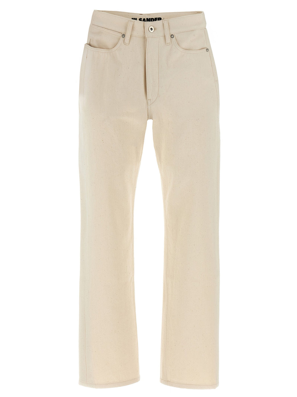 Jil Sander Beige Cotton Jeans Denim