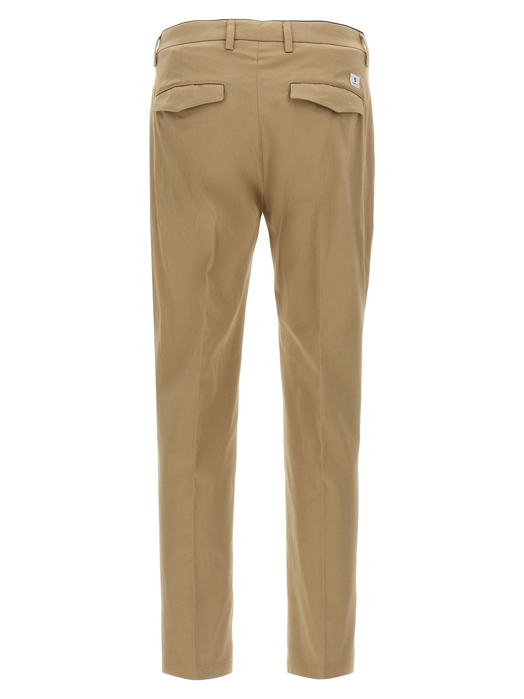 Department 5 Beige Cotton Cropped Pants