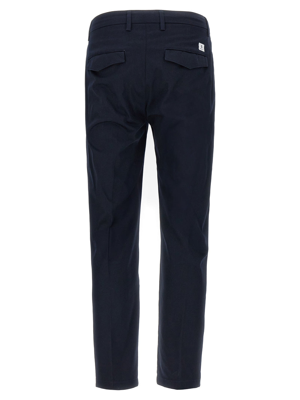 Department 5 Blue Cotton Cropped Pants