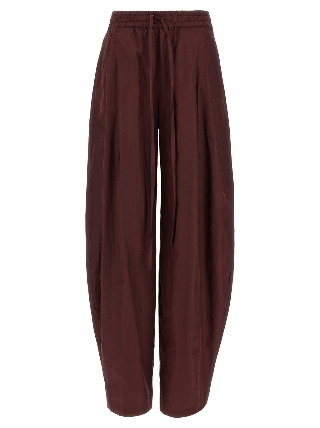 The Andamane Bordeaux Polyester Casual Pants