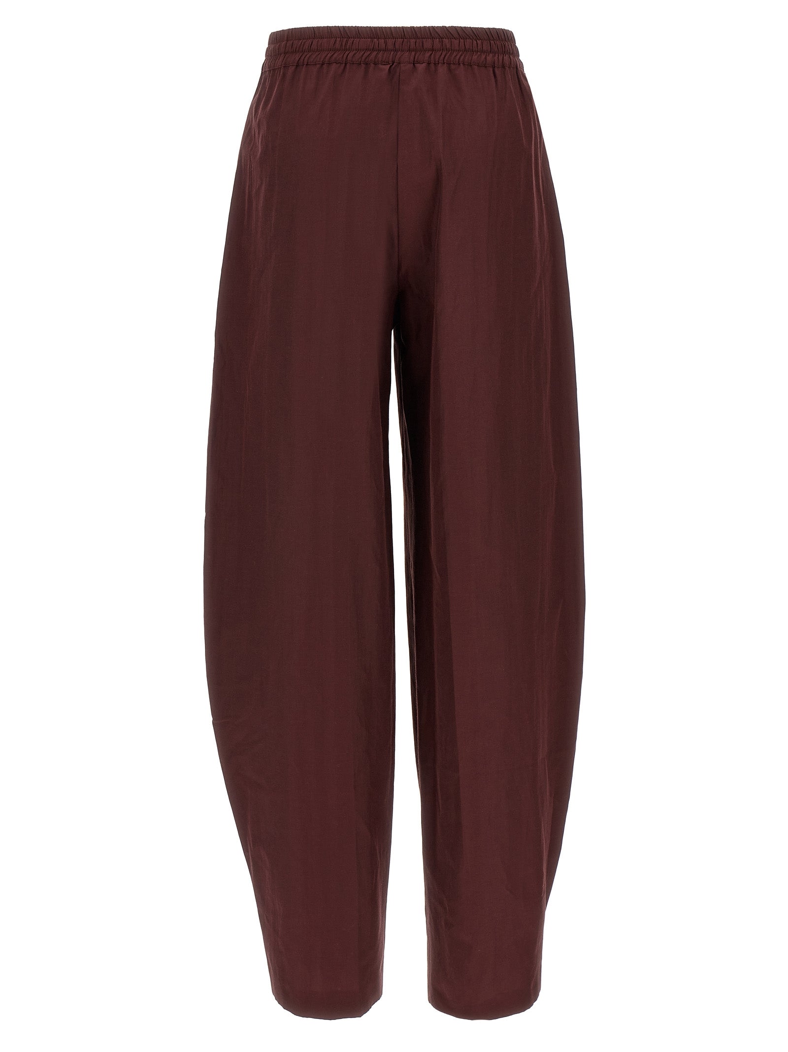The Andamane Bordeaux Polyester Casual Pants