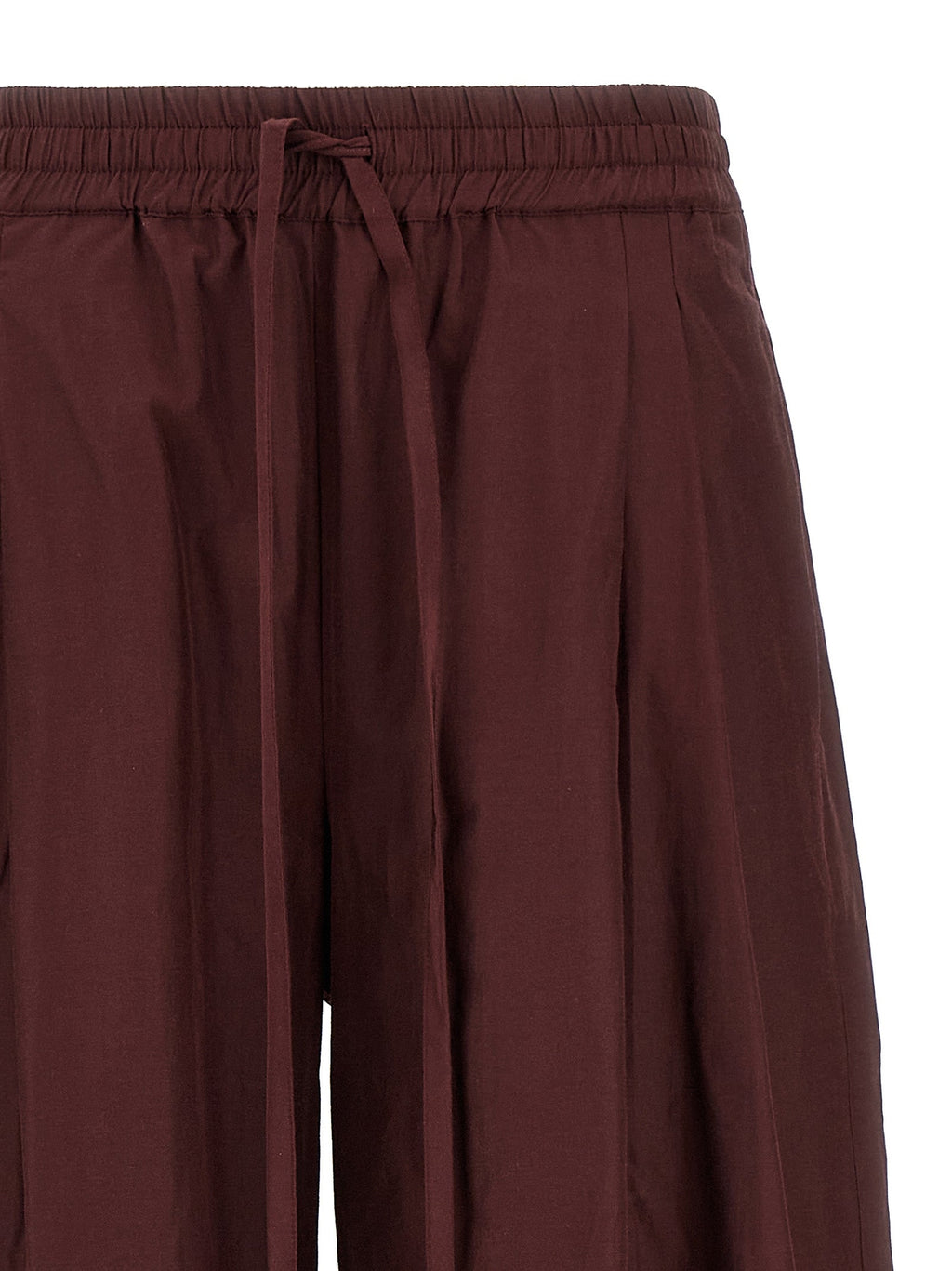 The Andamane Bordeaux Polyester Casual Pants