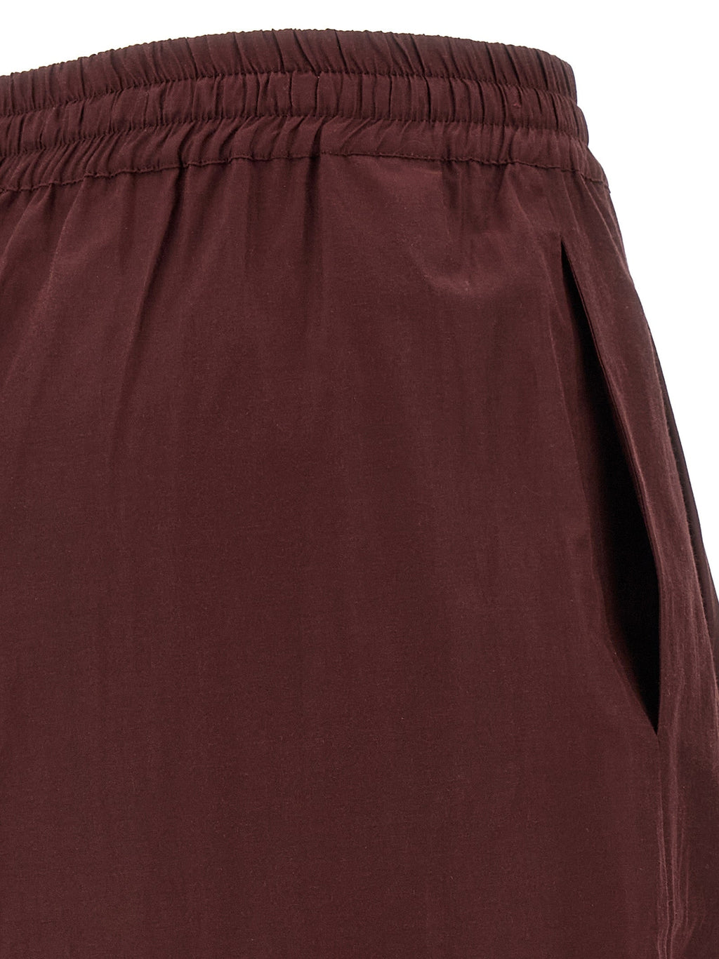 The Andamane Bordeaux Polyester Casual Pants