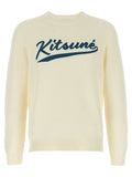 Maison Kitsuné White Cotton Cardigan