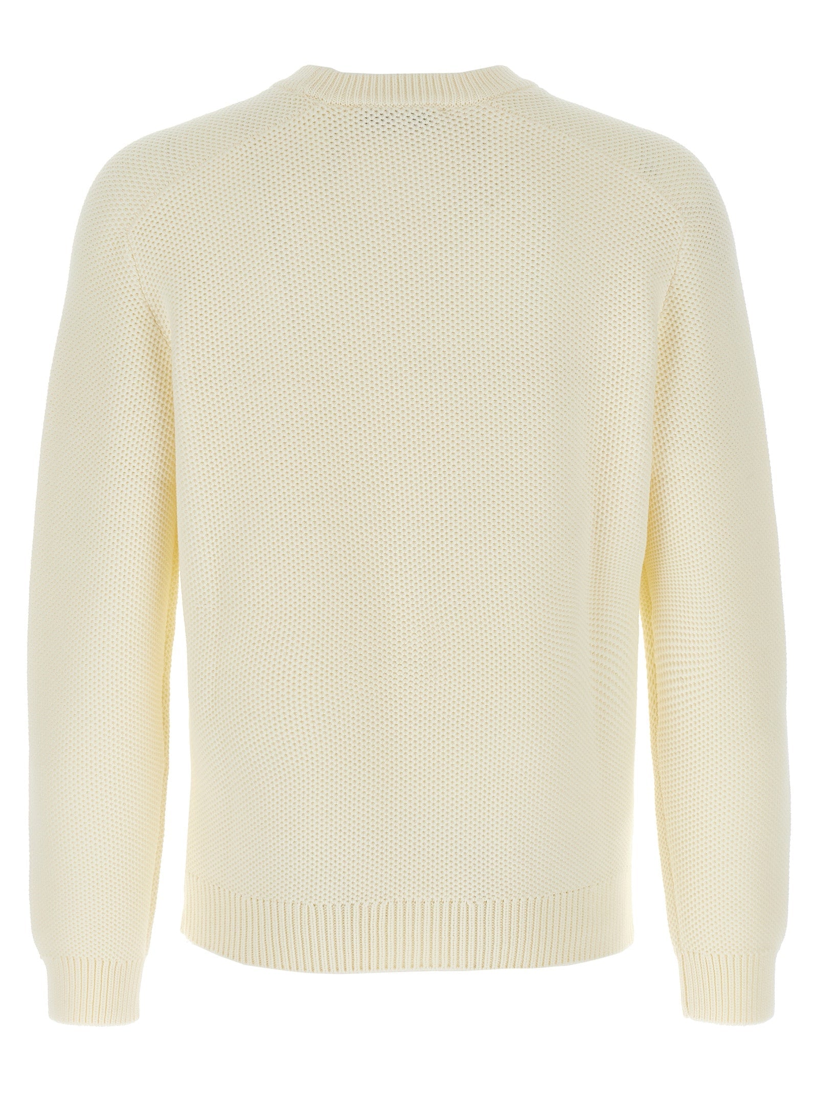 Maison Kitsuné White Cotton Cardigan