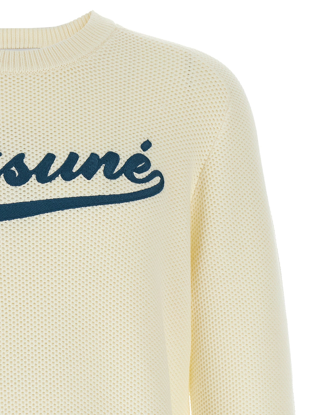Maison Kitsuné White Cotton Cardigan