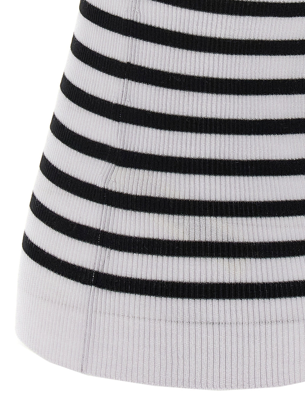 Khaite Bicolor Wool Sleeveles T-Shirt